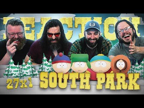 South Park 27x1 REACTION!! "Sermon on the 'Mount"