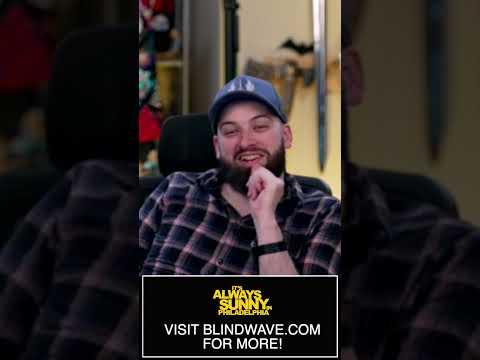 Who would stare at a camera for just two hours?! #itsalwayssunnyinphiladelphia #reaction