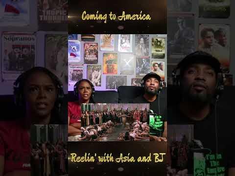 Coming to America #shorts #ytshorts #comingtoamerica #movie #reaction   | Asia and BJ