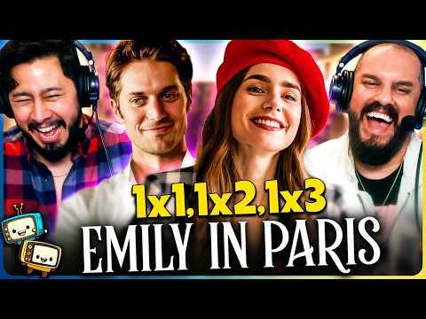 EMILY IN PARIS (2020) Season 1 Episodes 1x1, 1x2 & 1x3 Reaction! | First Time Watch! | Lily Collins