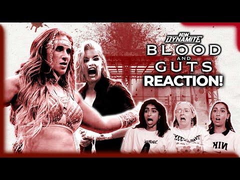 We Broke the Girls. (#AEW Edition) | Dynamite Womens Blood and Guts Match 2025 Reaction!