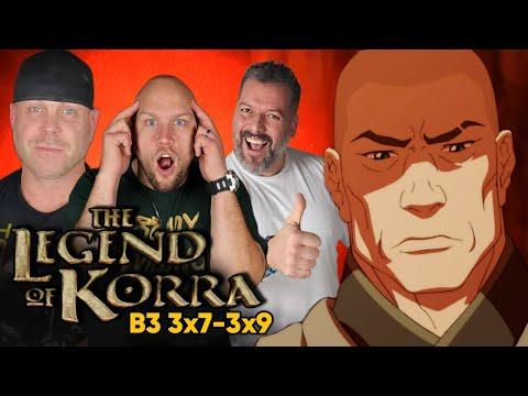 First time watching the LEGEND OF KORRA reaction s3 ep 7-9