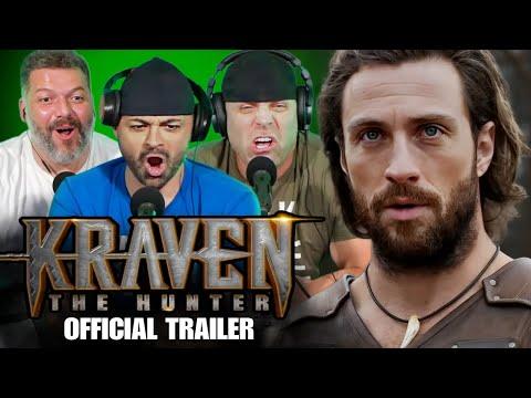 KRAVEN THE HUNTER – Official Red Band Trailer REACTION