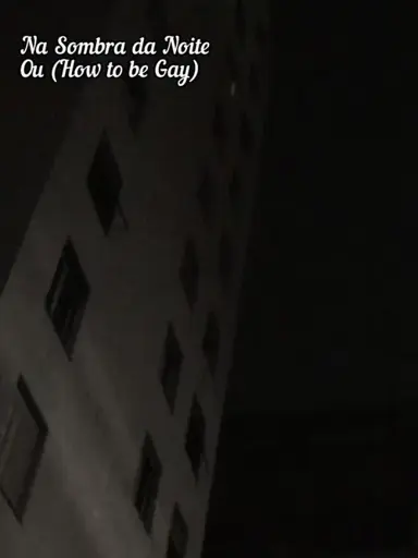 In the Shadow of the Night or (How To Be Gay)